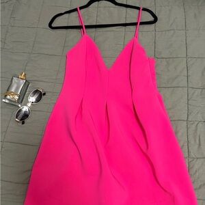 Zara Hot Pink Mini Dress